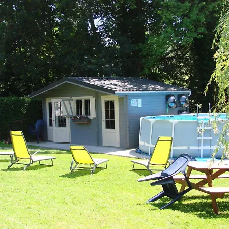 Lovely Holiday In The Green Ardens With Roofed Terrace And Garden